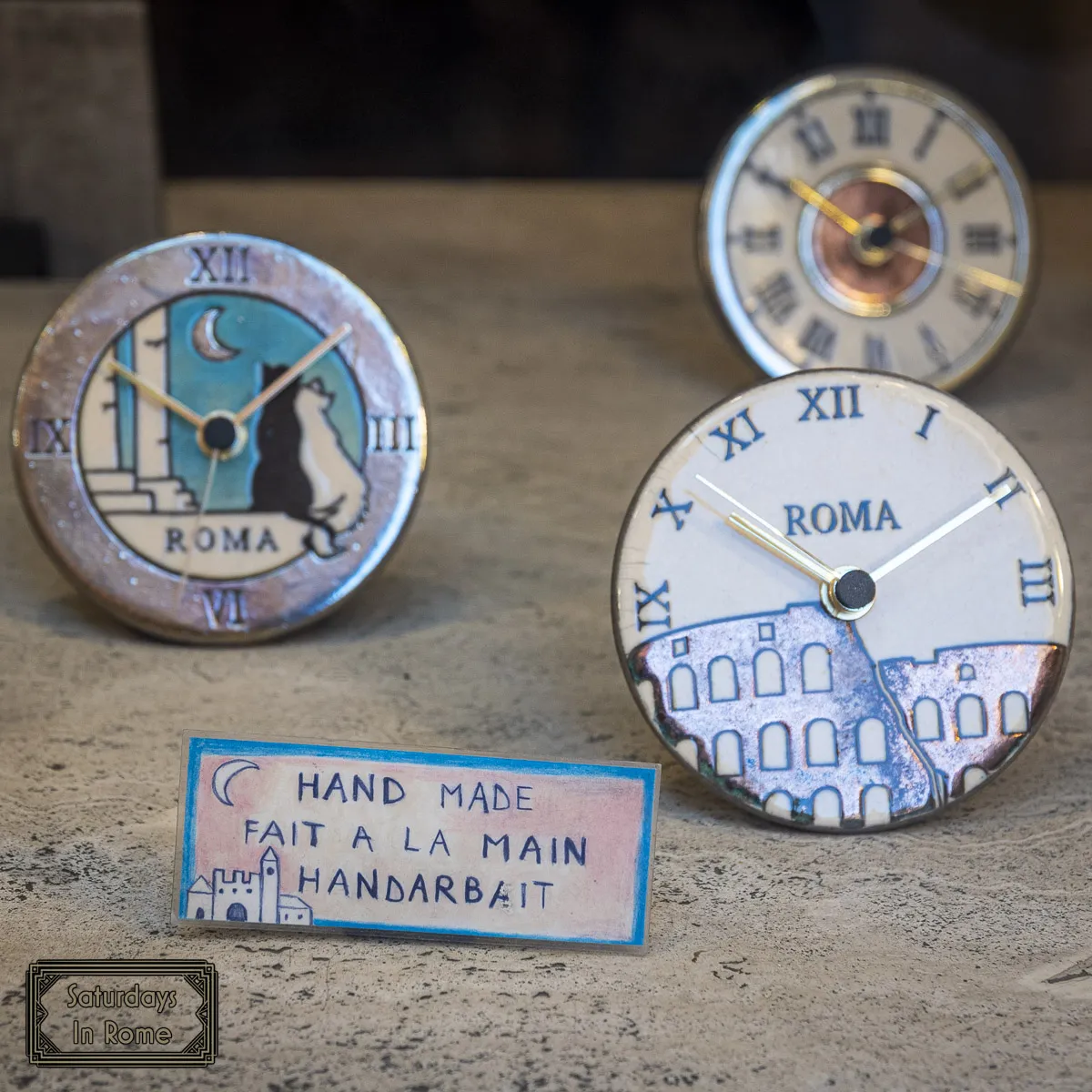 Cool Things To Buy In Rome - Clocks, Clocks and More Clocks