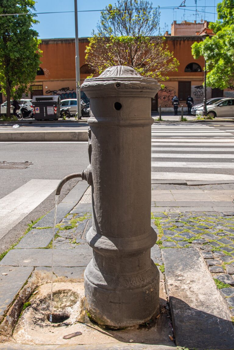 Drinking Fountains in Rome Are Free And Known As Nasoni