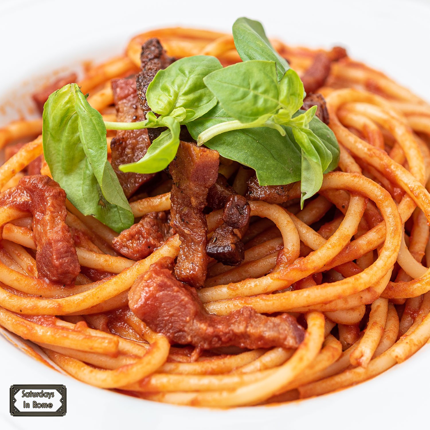 This Bucatini all&amp;#39;Amatriciana Recipe Is A Roman Classic