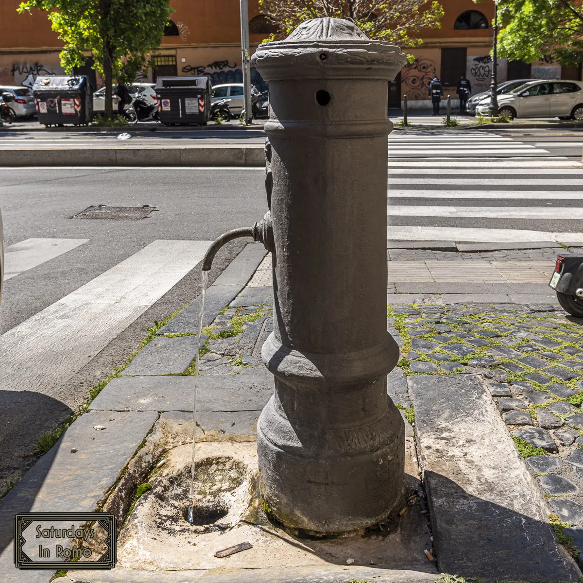 Rome in June - Be sure to take in water!