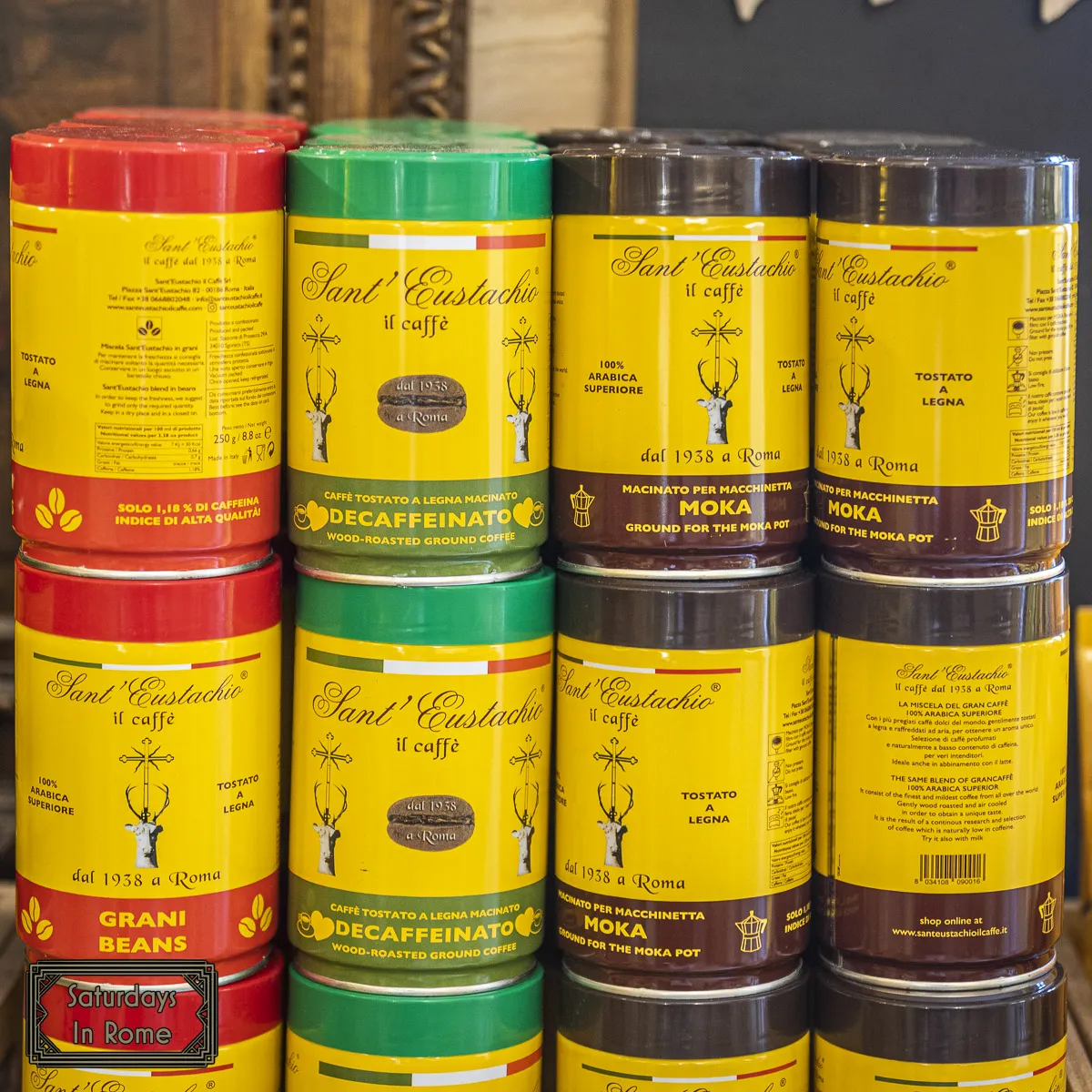 Sant Eustachio Il Caffe - Canned Coffee Beans