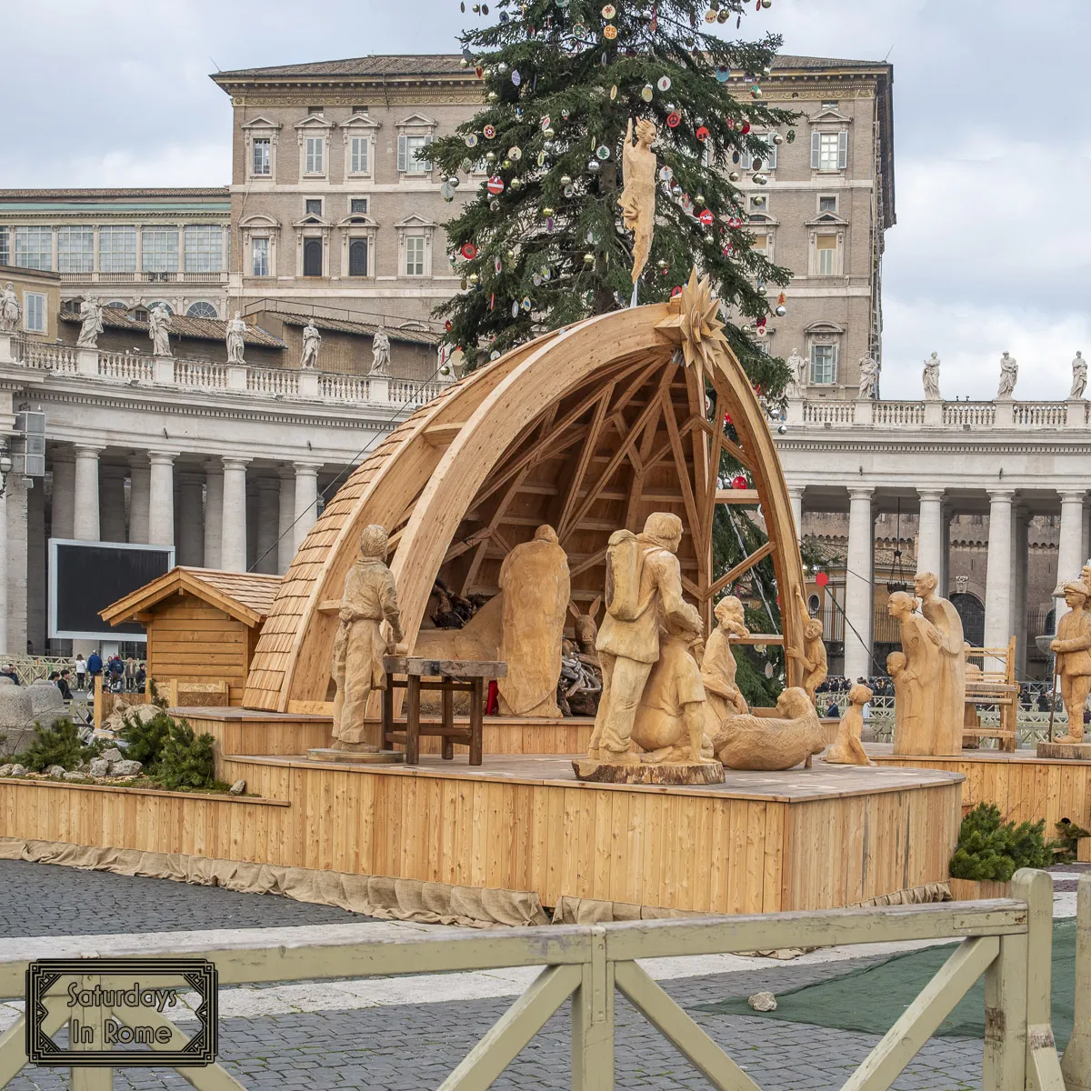 Rome in December - Presepe