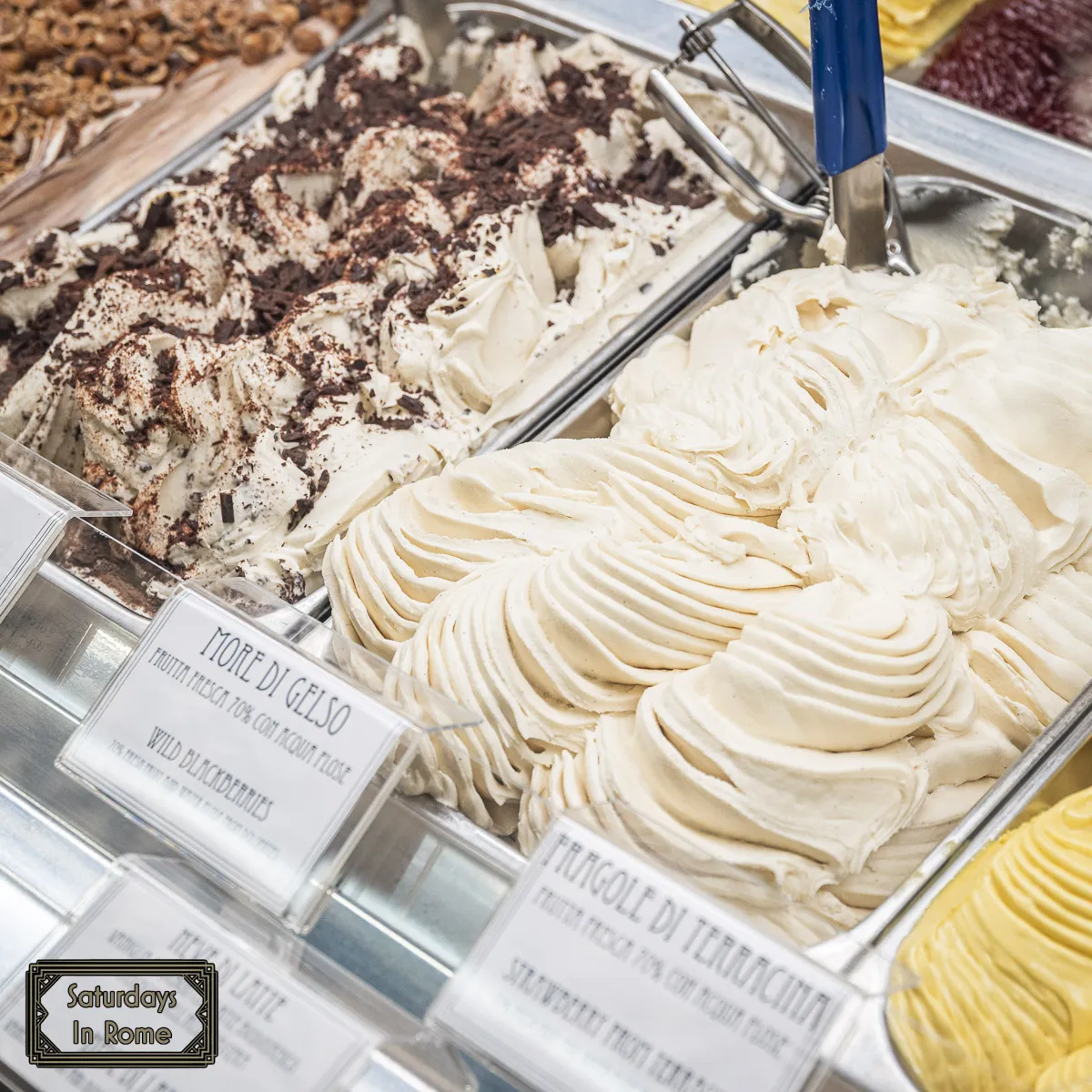 Best Gelato In Rome - Overflowing Gelato