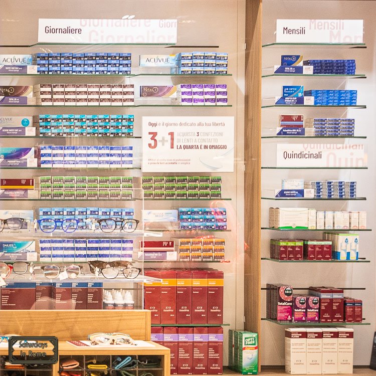 Rome's train station has pharmacies - Optical