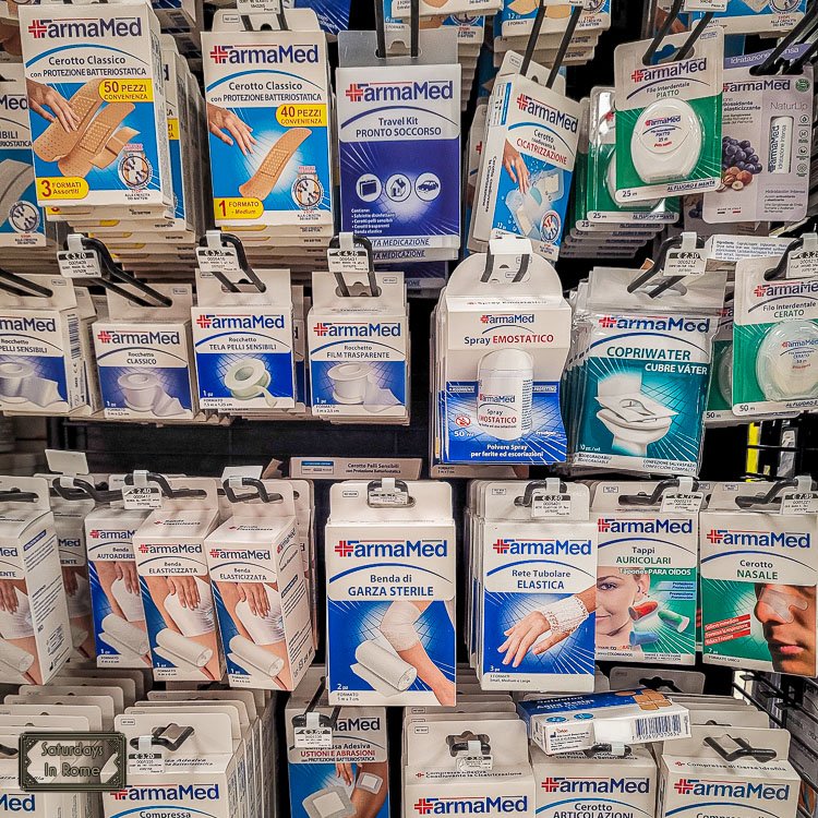 Rome's train station has pharmacies - Medicine