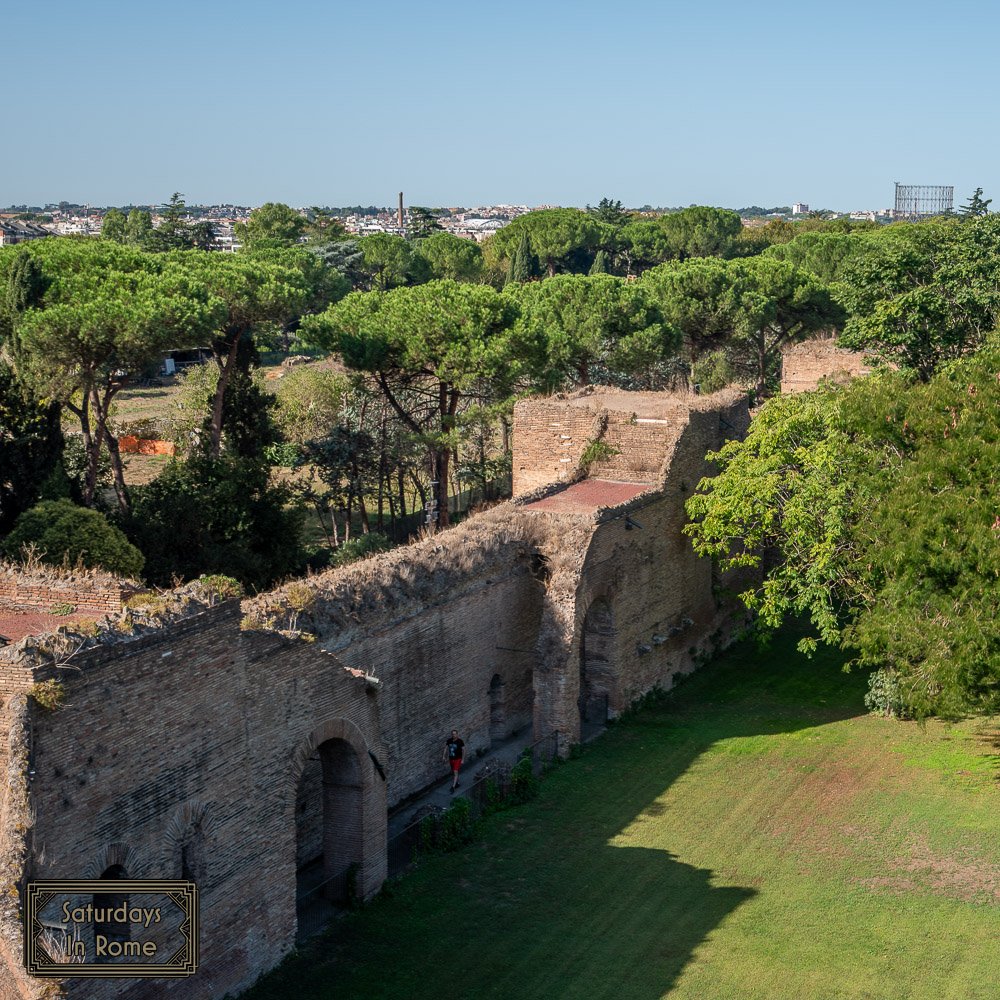 Aurelian Walls - Tower View