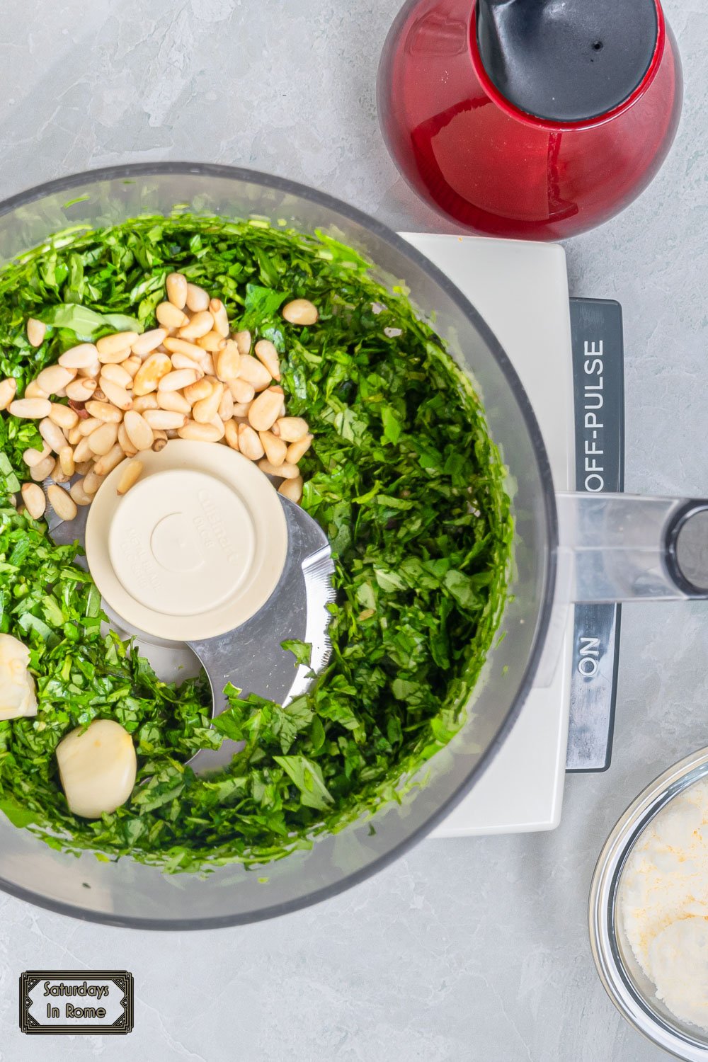 authentic italian pesto recipe - Food Processor
