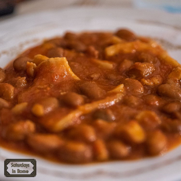 Authentic Italian Restaurants In Rome - Beans And Pork Rinds