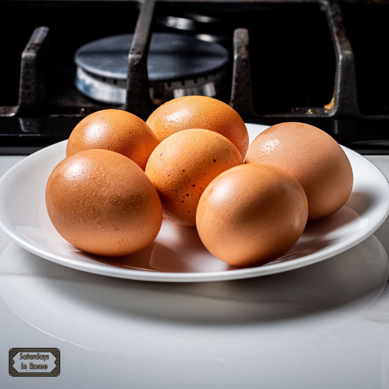 Authentic Spaghetti alla Carbonara - Eggs