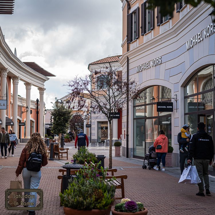 best affordable shopping in Rome - Outlet Mall