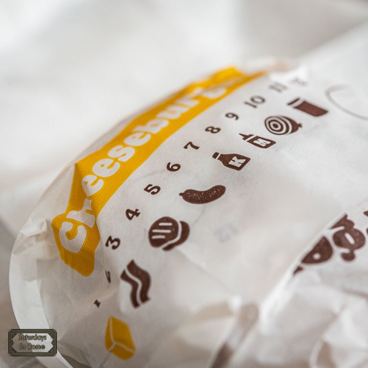 Best Burger In Rome - Wrapping In English