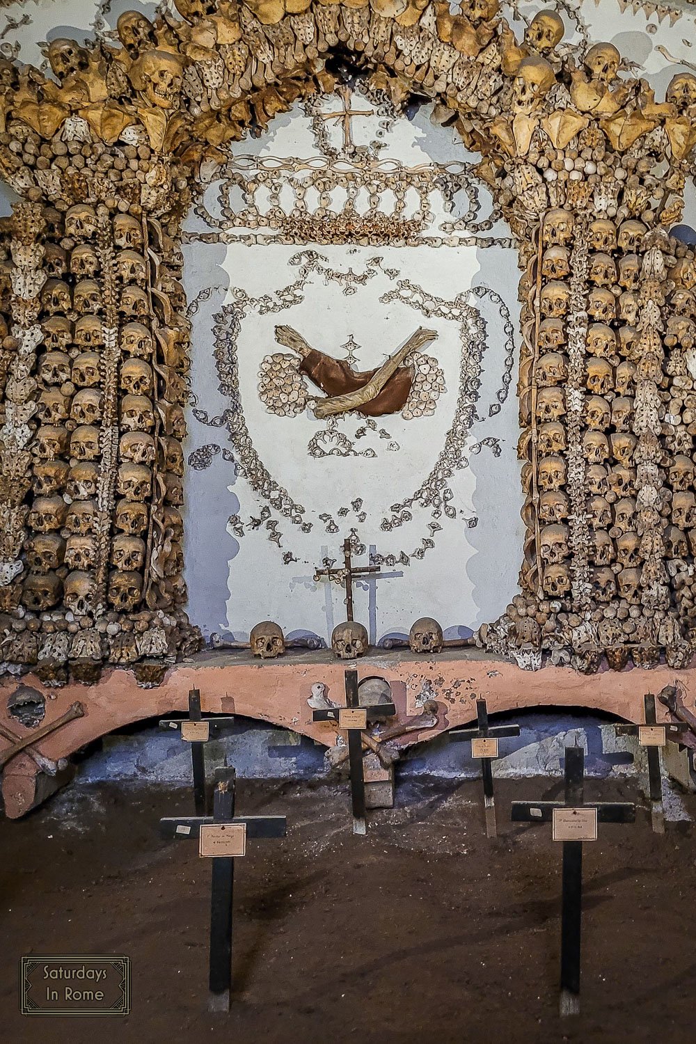 Bone Church In Rome Italy - The Skulls