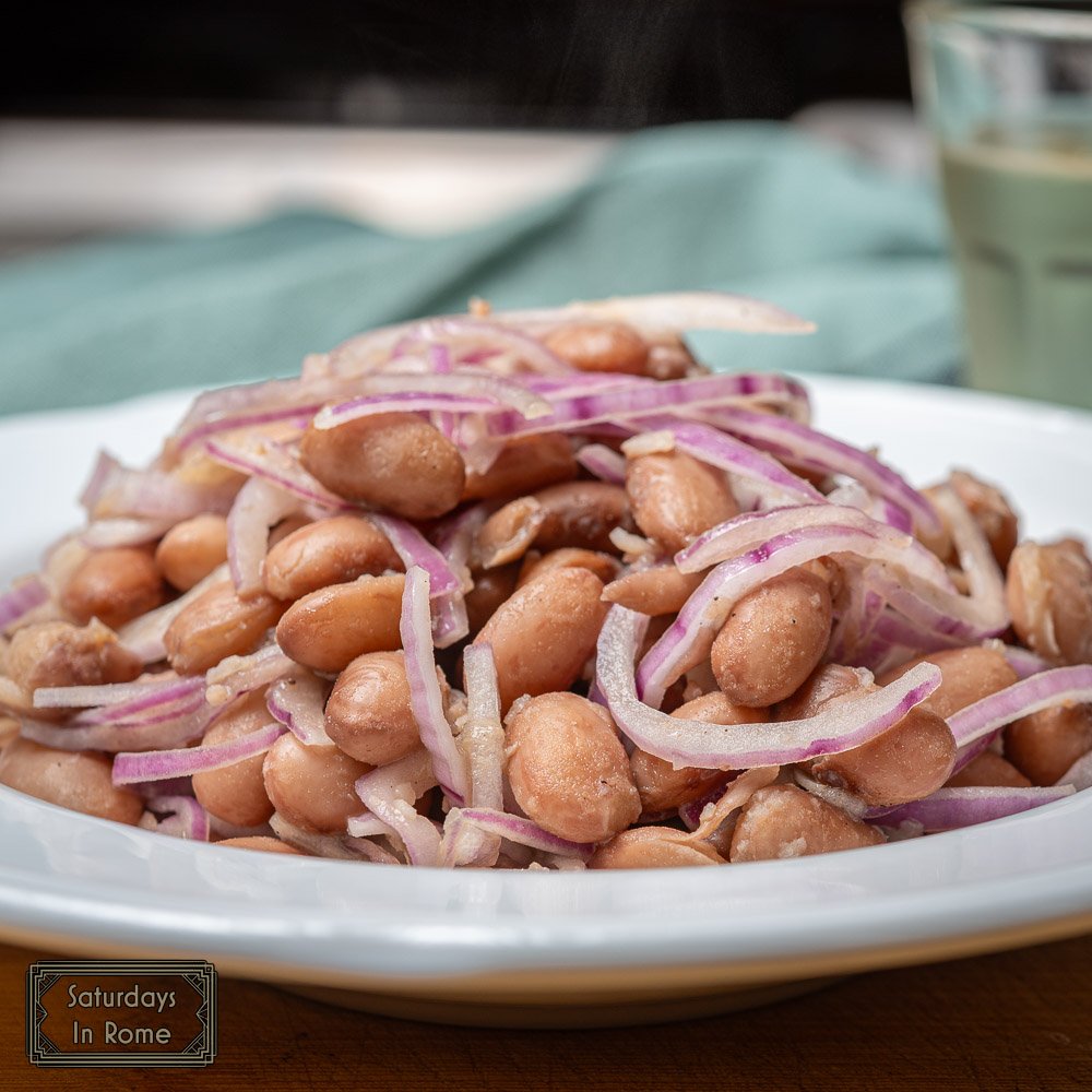 Borlotti Bean Salad - Warm or Cold