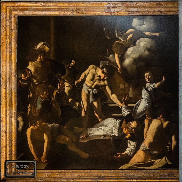 caravaggio paintings in rome - The Martyrdom of St. Matthew
