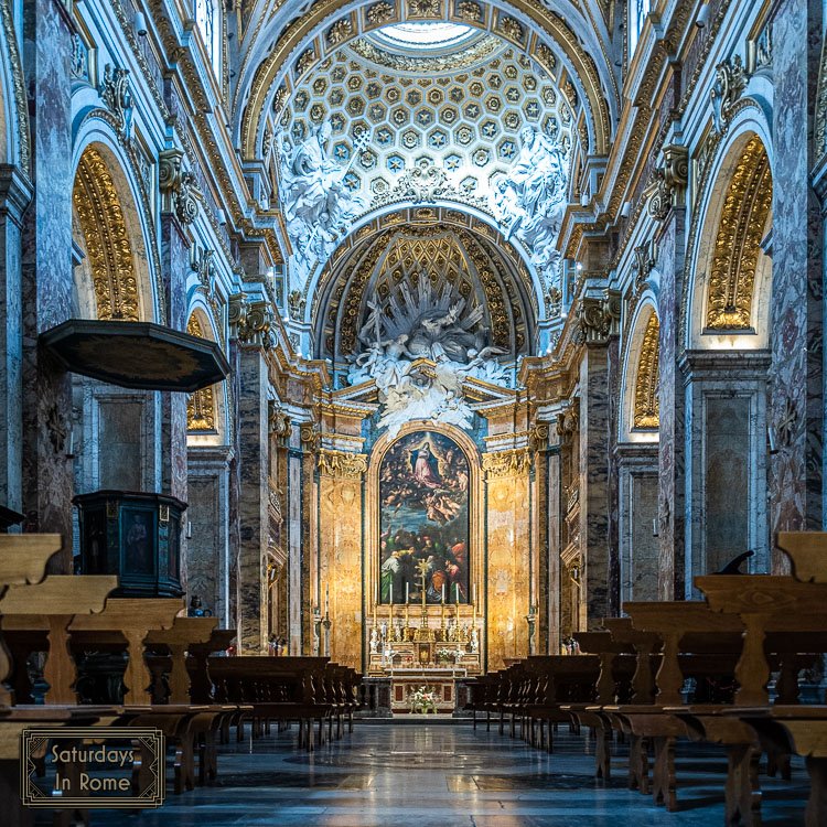 Caravaggio Paintings In Rome - The French Church In Rome