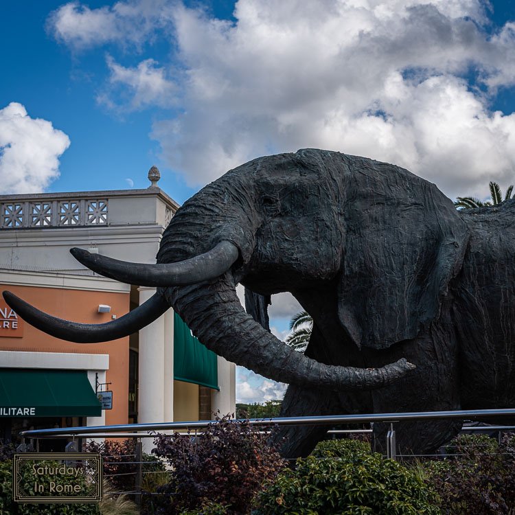 Castel Romano Designer Outlet - Elephants