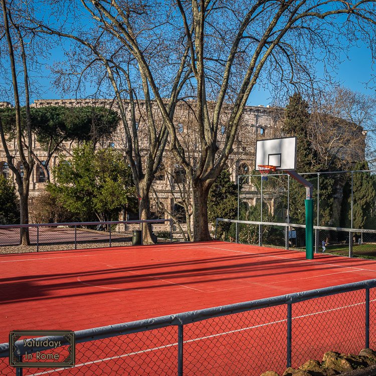 Colle Oppio Park - Basketball