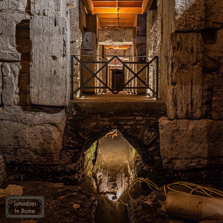 Colosseum At Night - Loser's Exit And Sewers