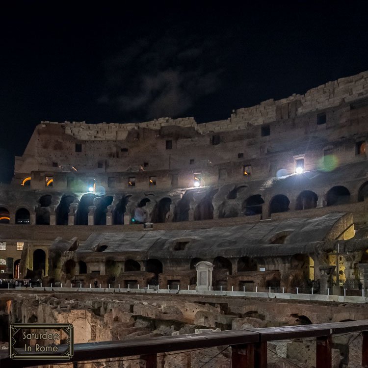 Colosseum At Night - Multiple Seating Levels