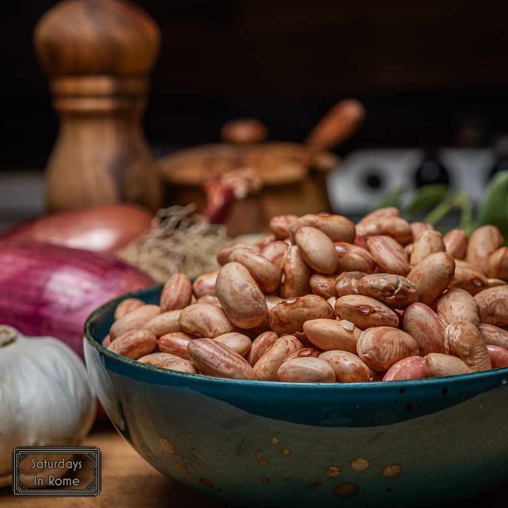 Cooking With Borlotti Beans - Check Color Pattern