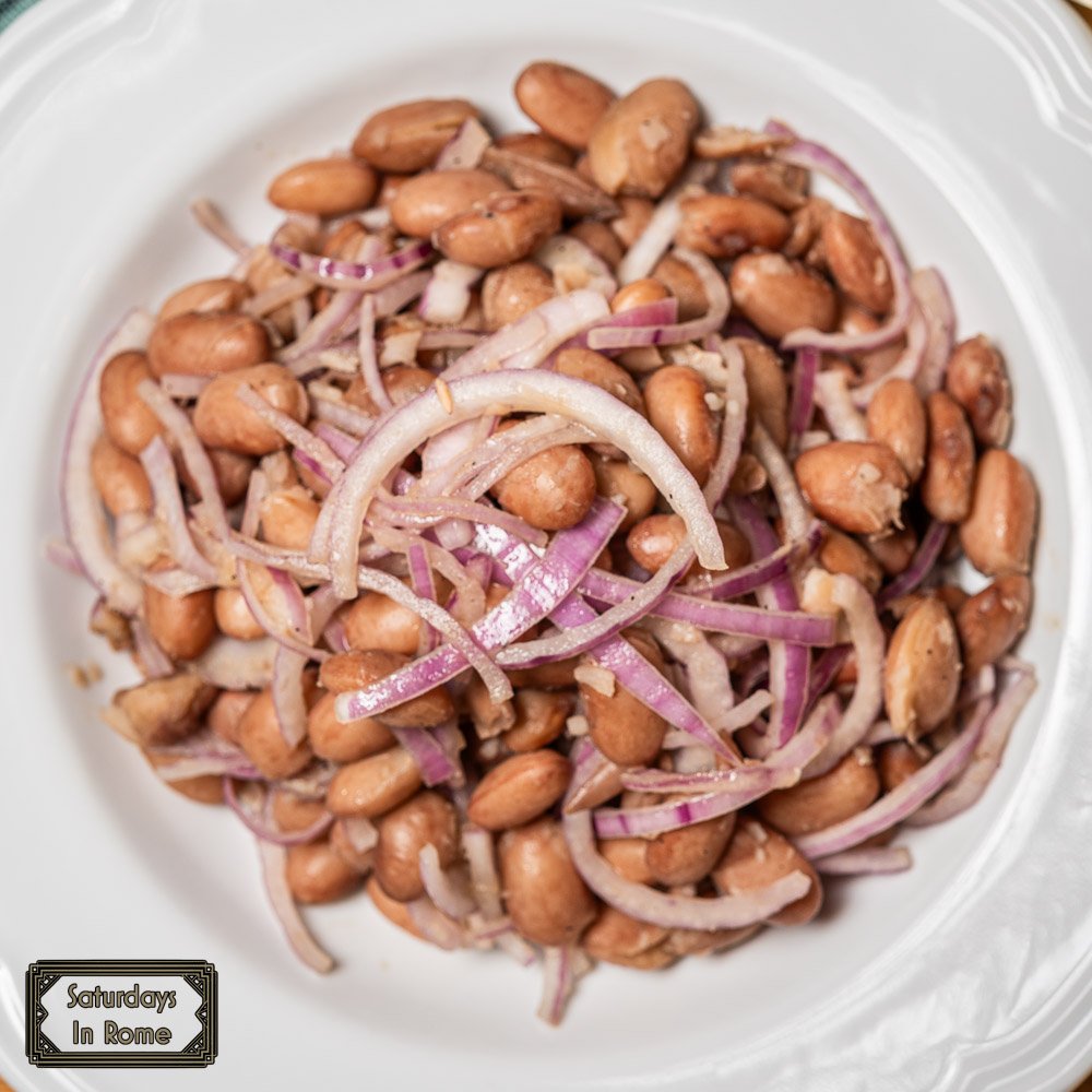 Cooking With Borlotti Beans - And Onions