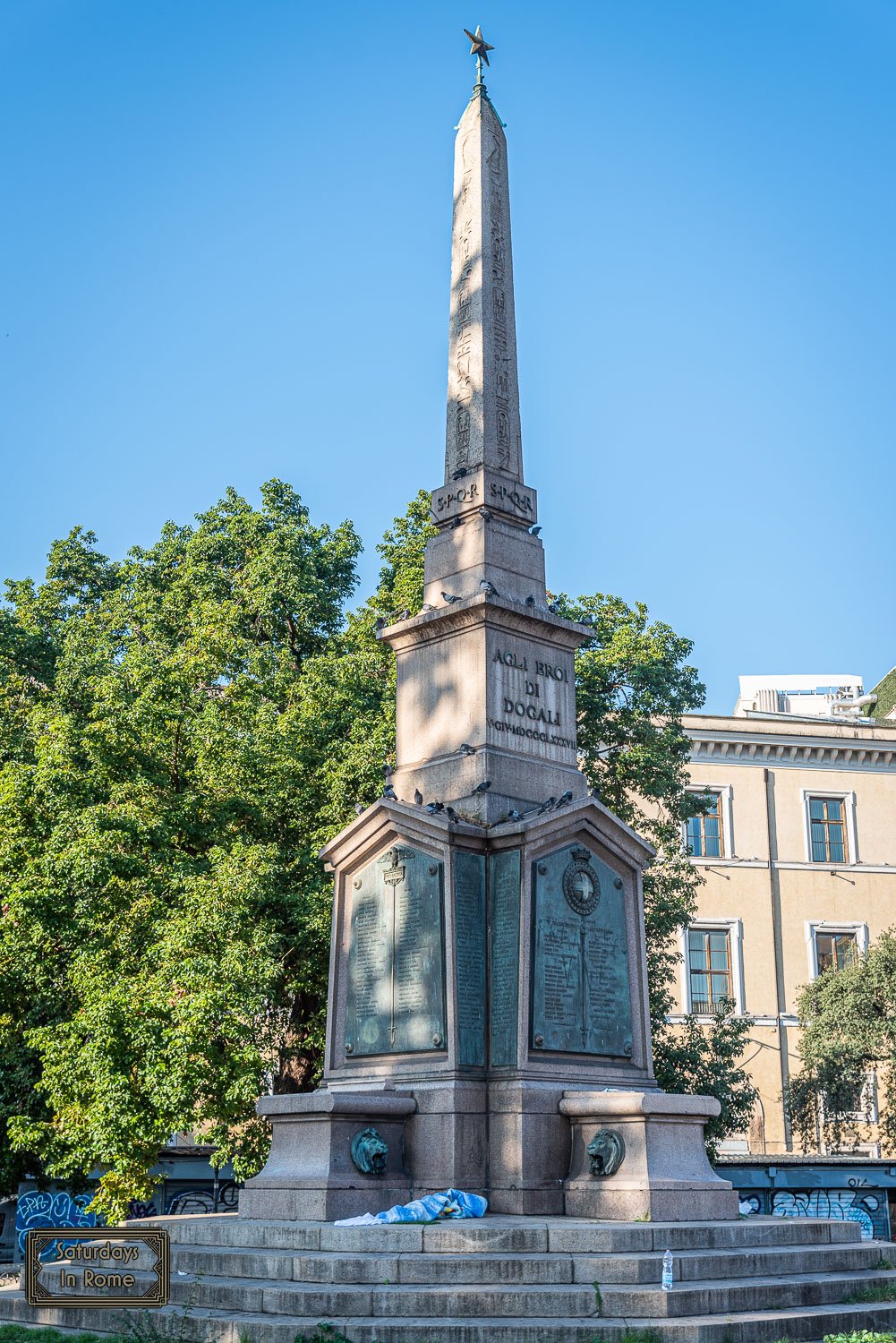 egyptian obelisks in rome - The Obelisk of Dogali