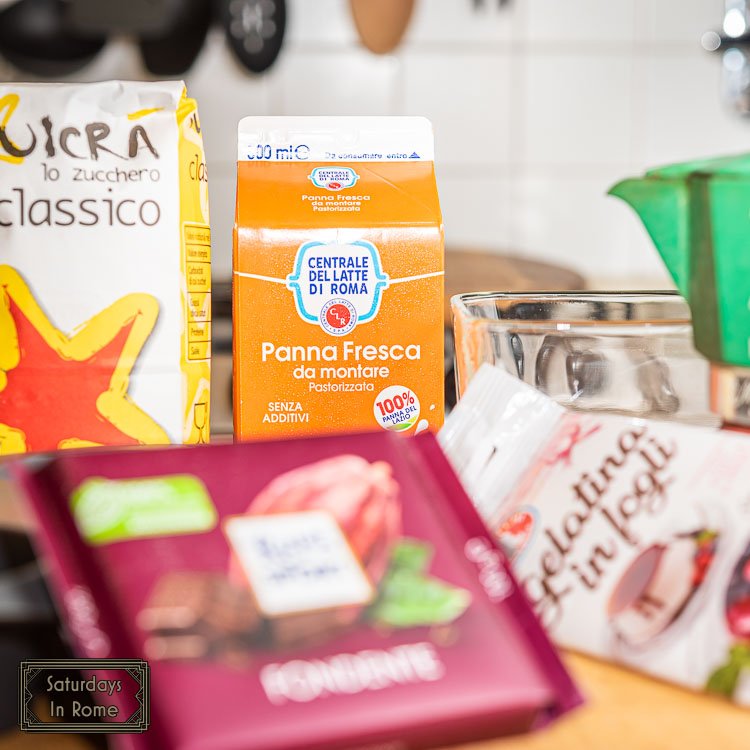 Espresso Panna Cotta - Ingredients