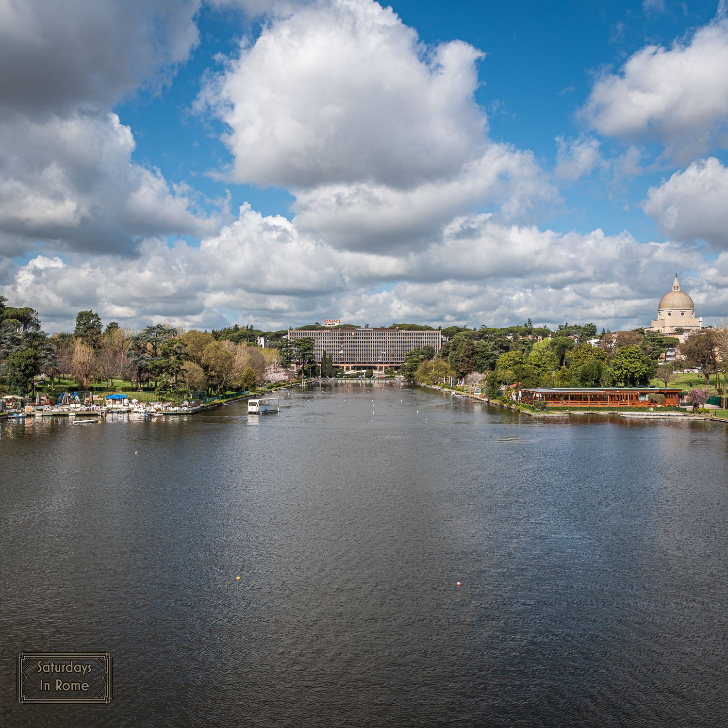 eur lake rome -beautiful