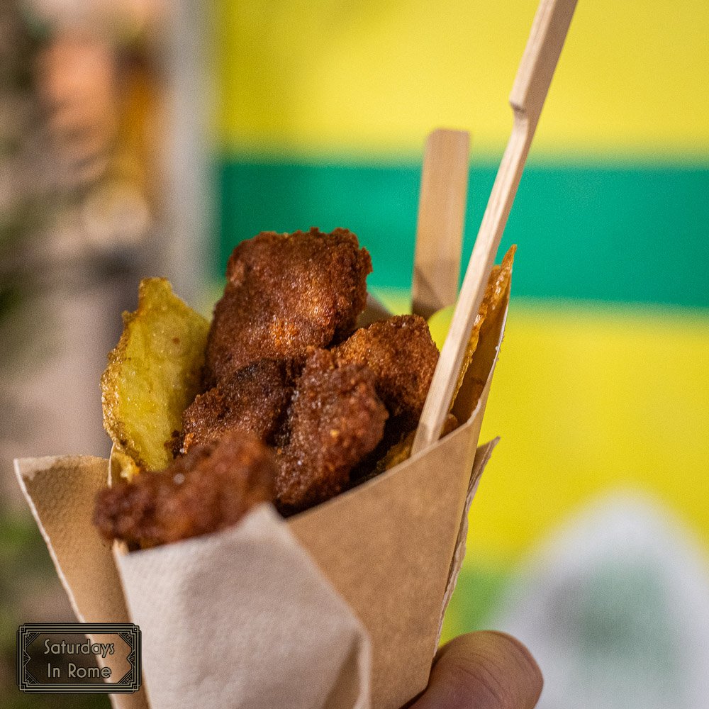 Farmers Market In Rome - No restaurants