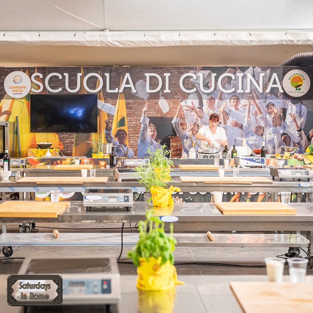 Farmers Market In Rome - Cooking School