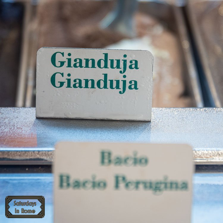giolitti gelato rome - Gianduja