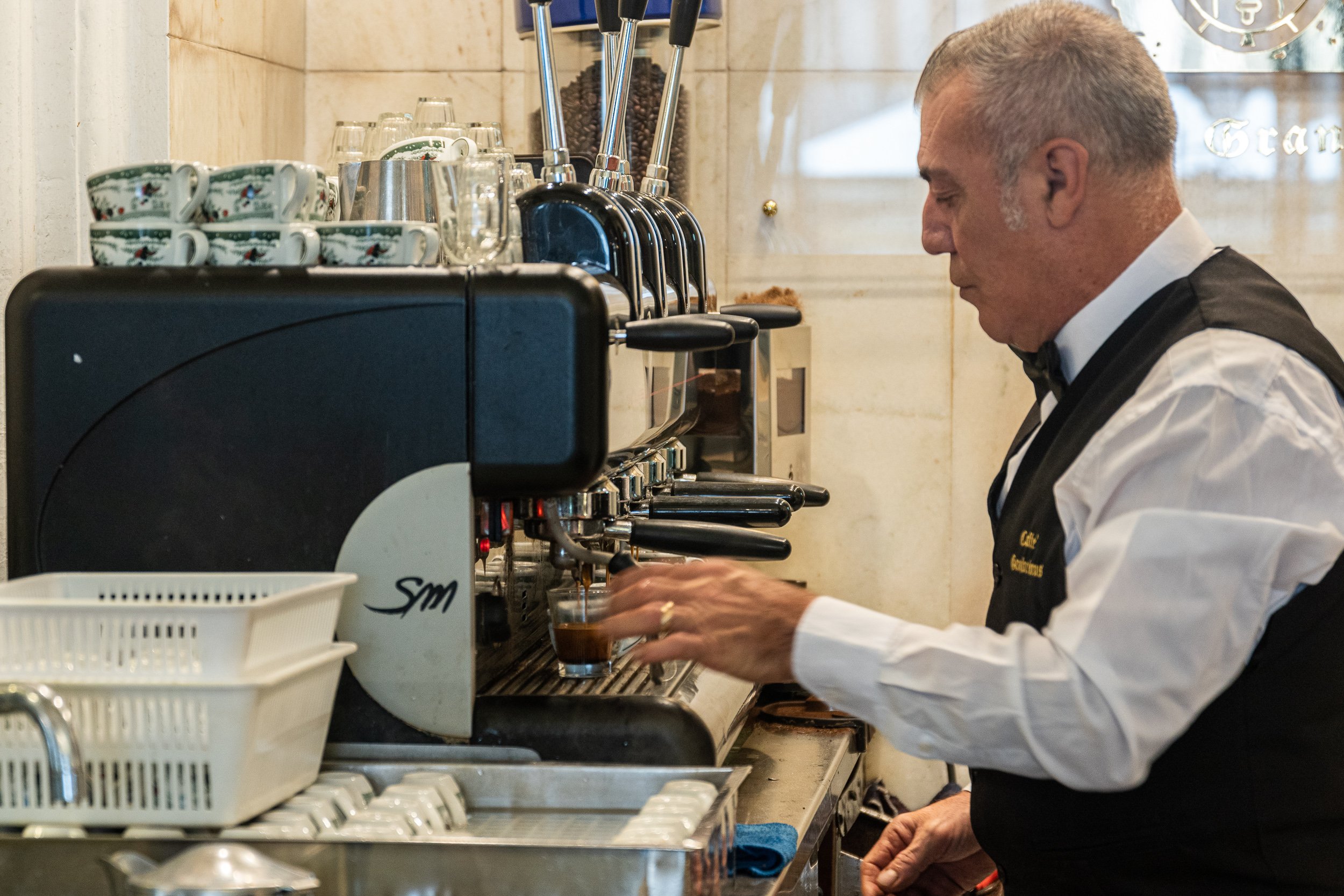Gran Caffè Gambrinus - A Master At Work