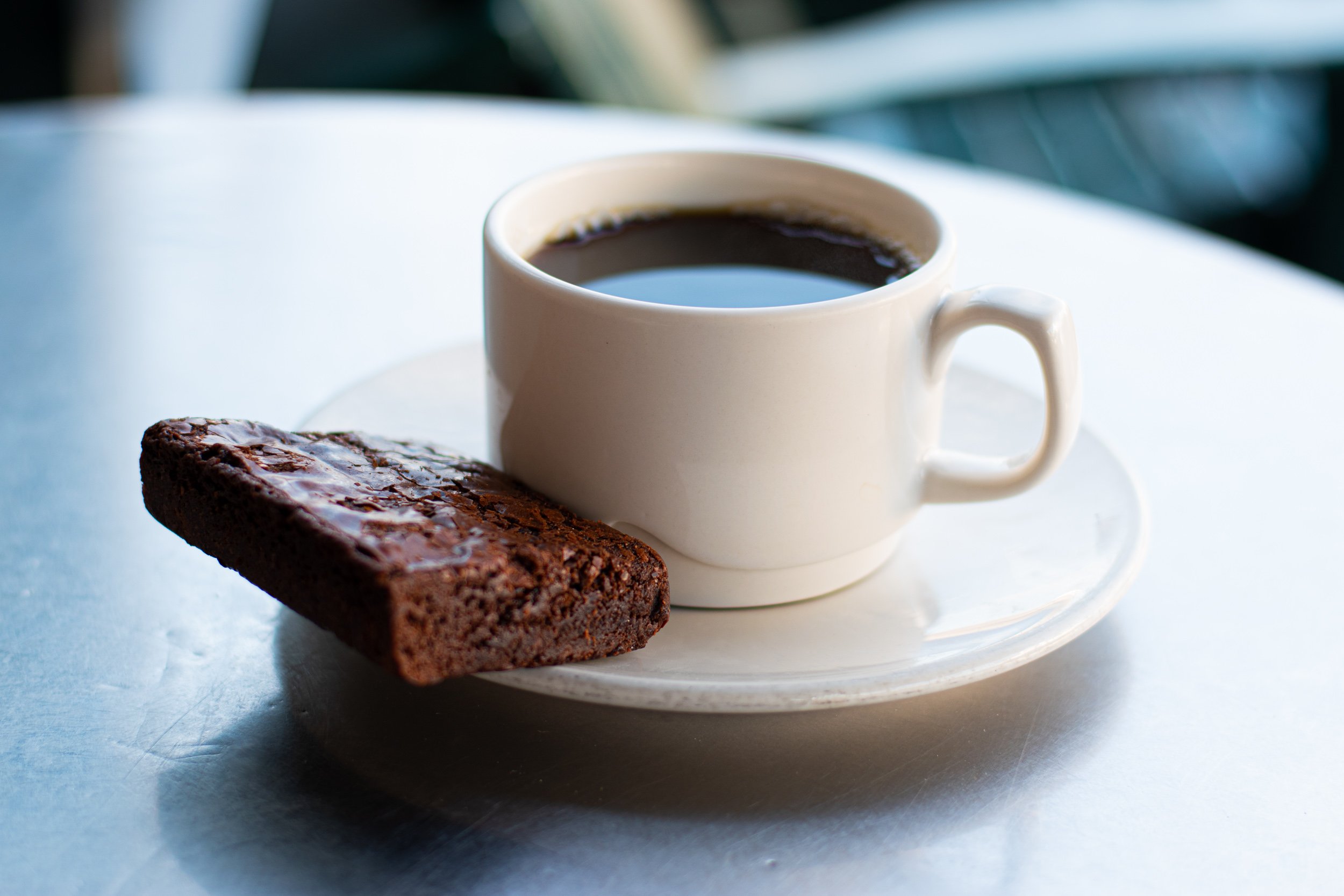 how to make italian coffee -  Coffee with Brownie