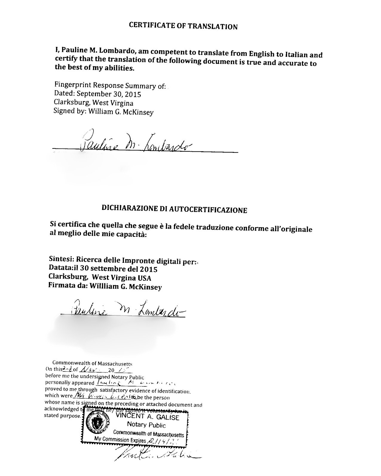 Italian Citizenship Through Marriage - Certification