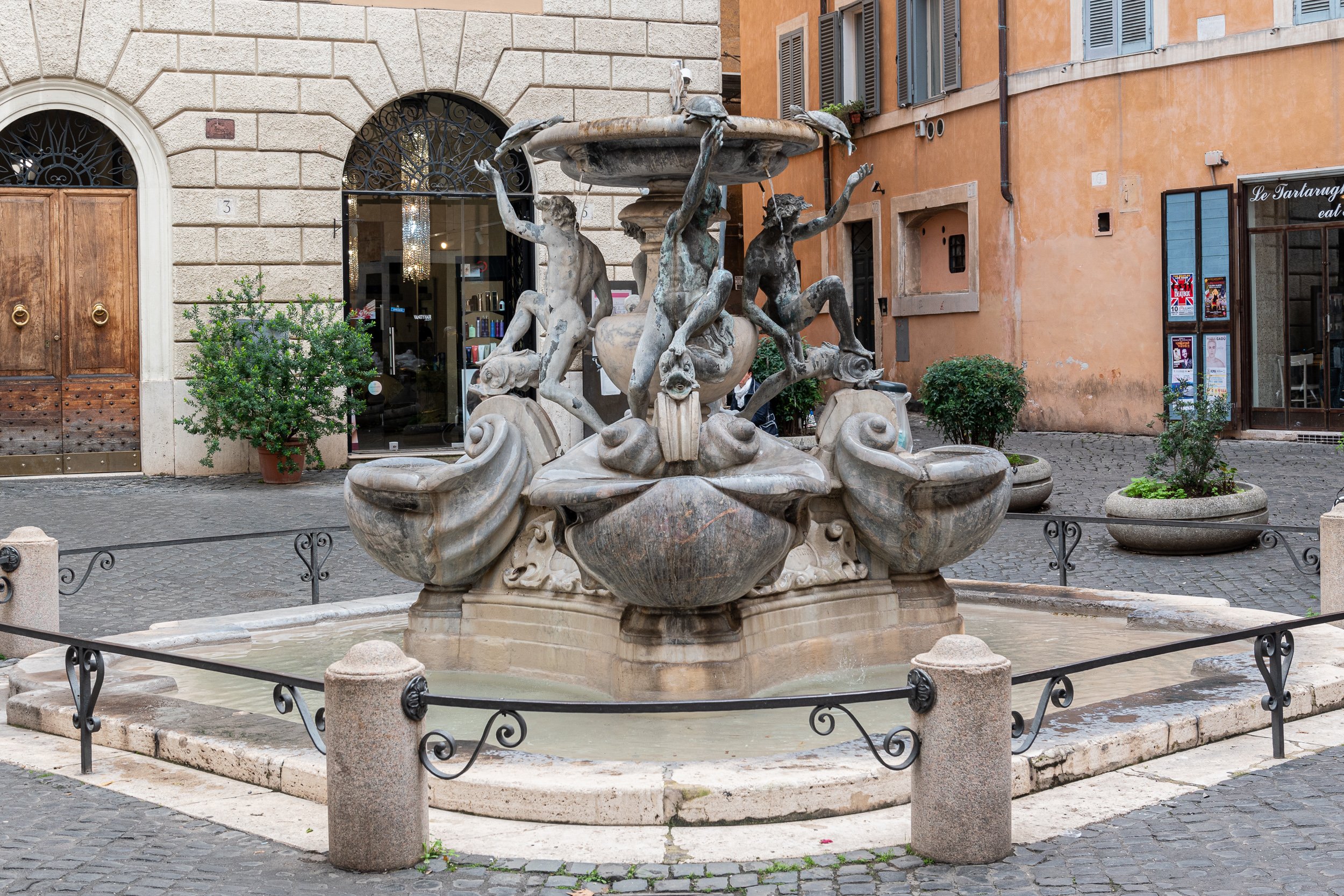 Districts of Rome - Turtle Fountain