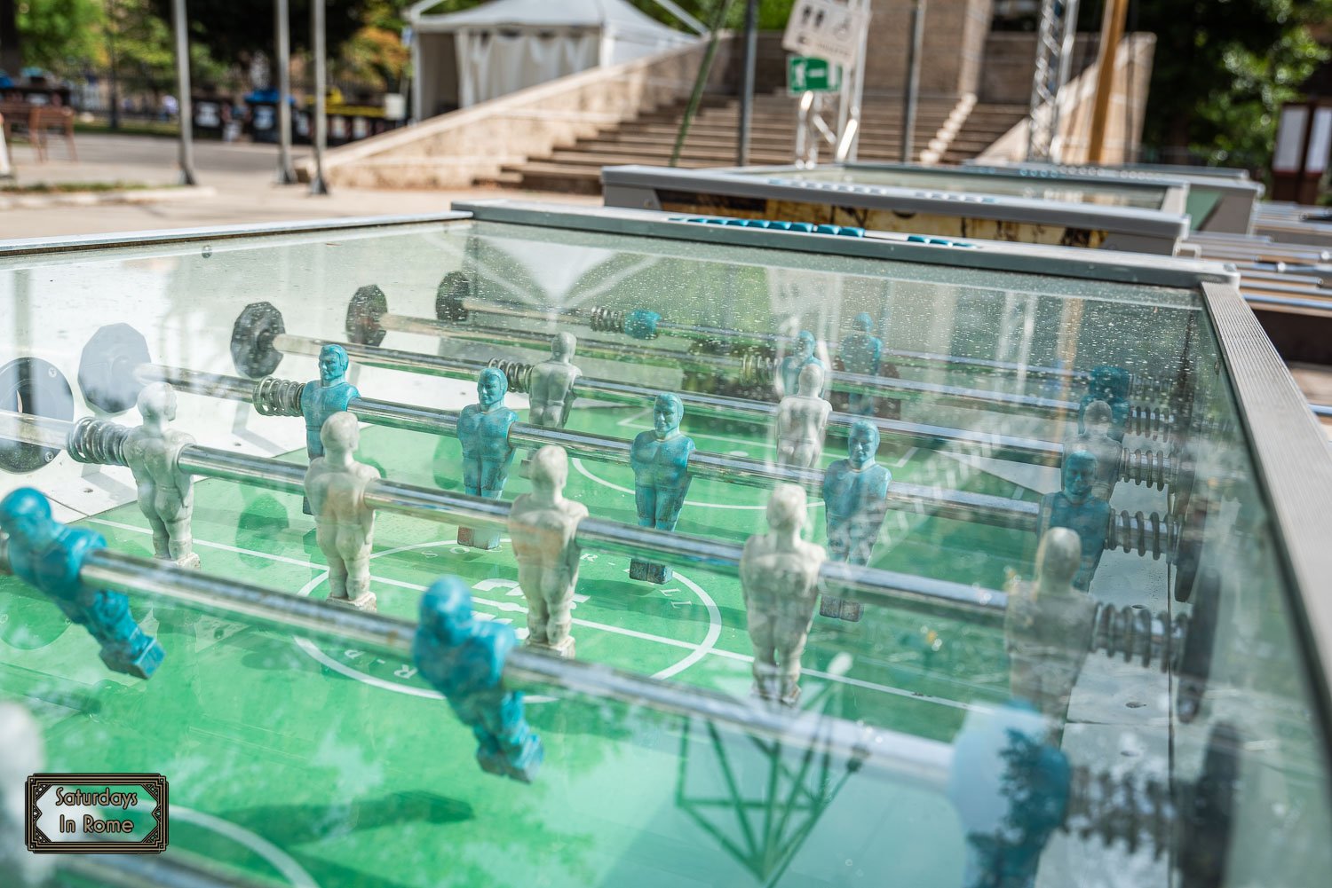 3 day rome itinerary - foosball
