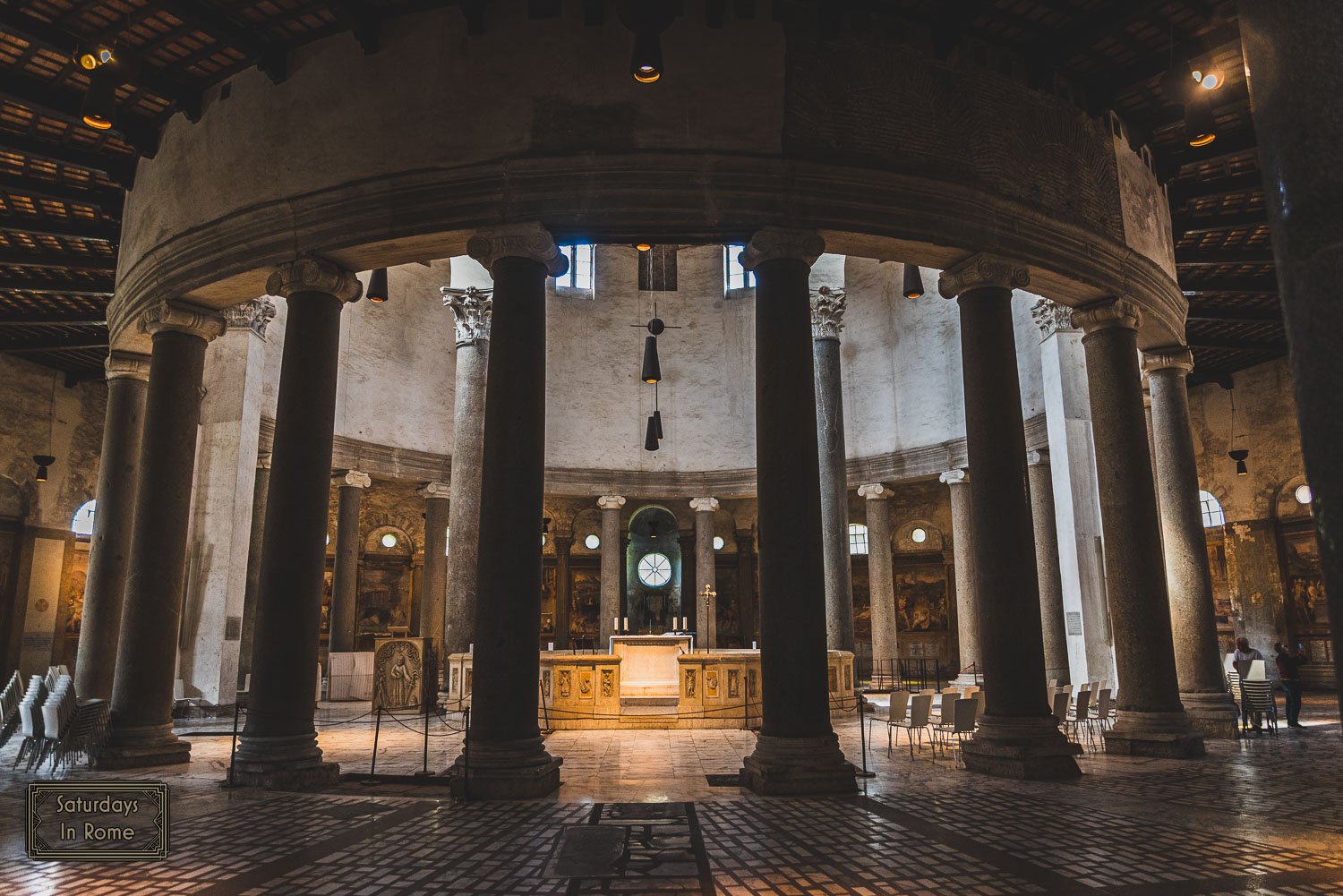 Oldest Church in Rome - Round