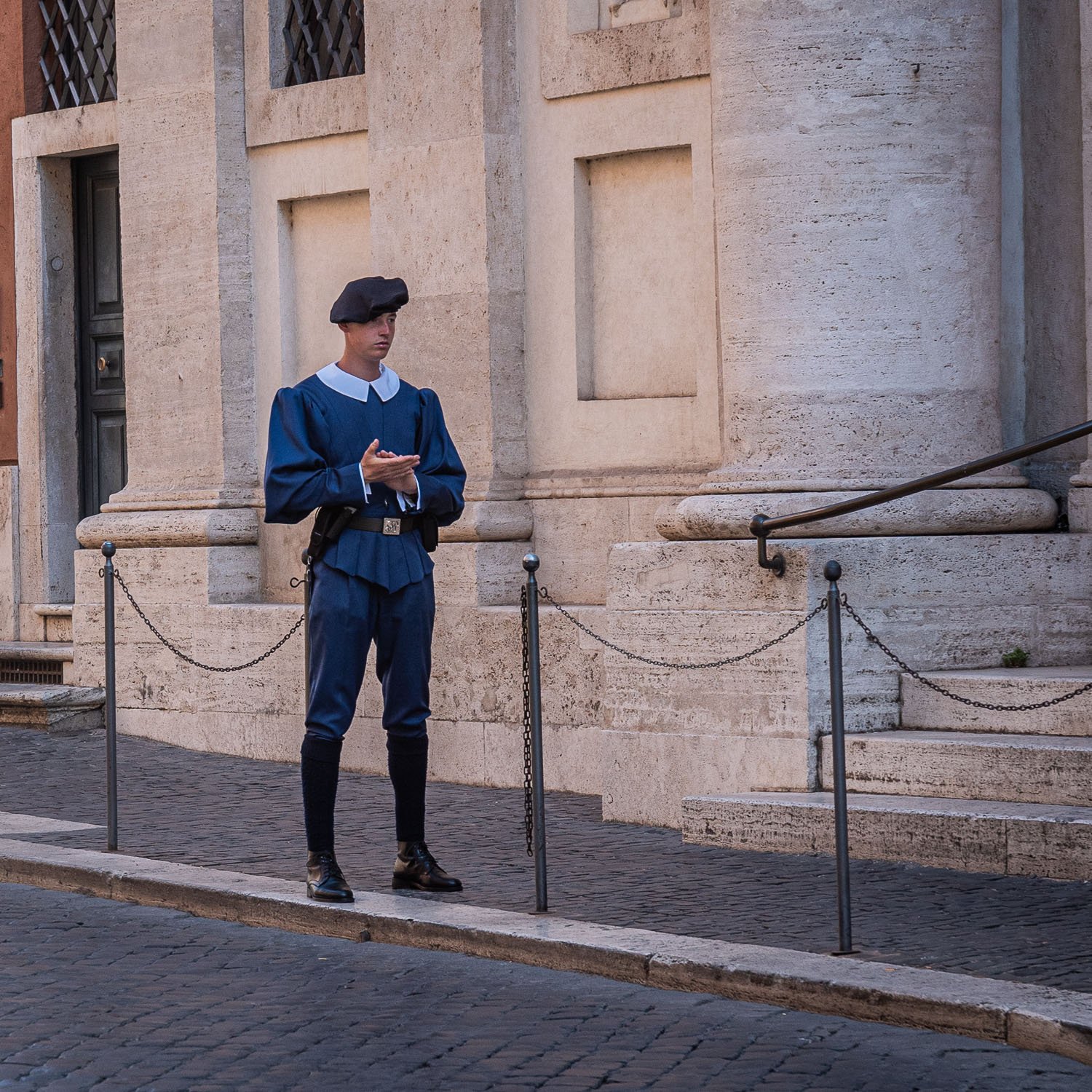 Rome Travel - Swiss Guard Protecting and Serving