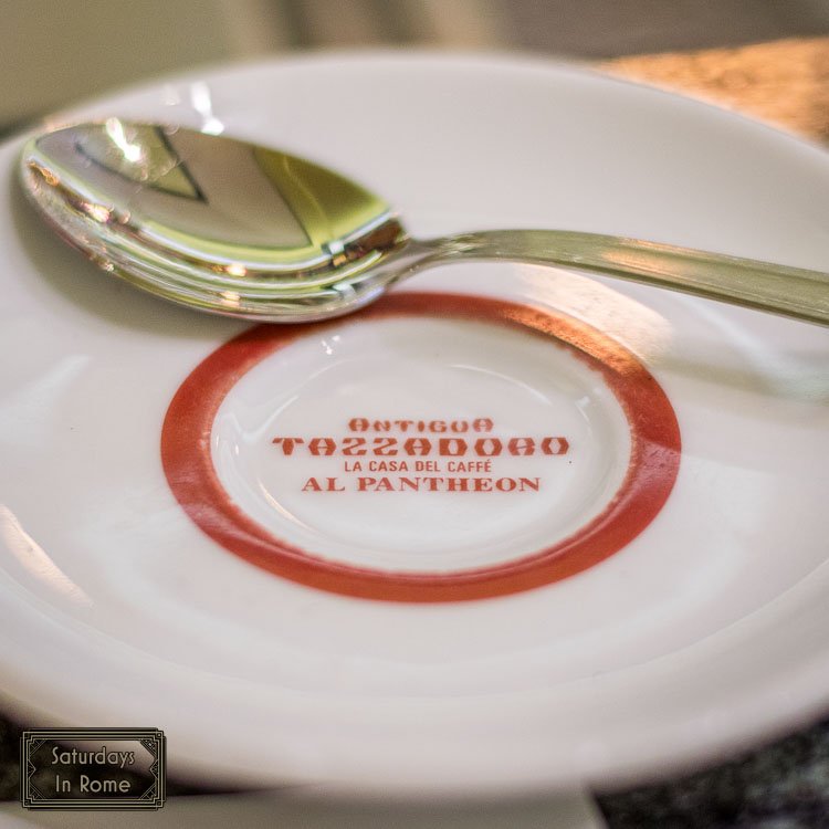 la casa del caffe tazza d'oro - Saucer and Spoon