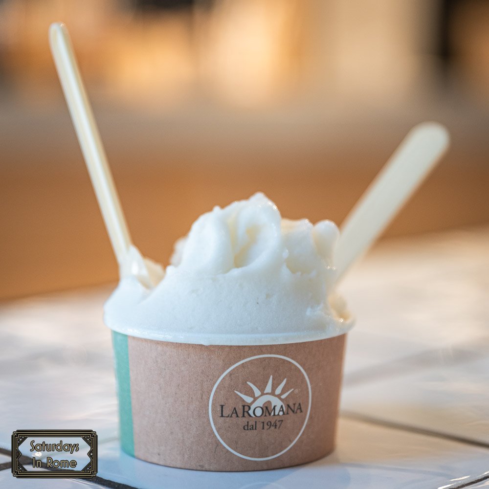 la romana gelato - lemon gelato