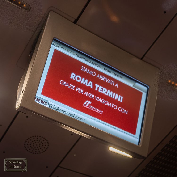 Leonardo Express Tickets - Rome Termini Station Arrival
