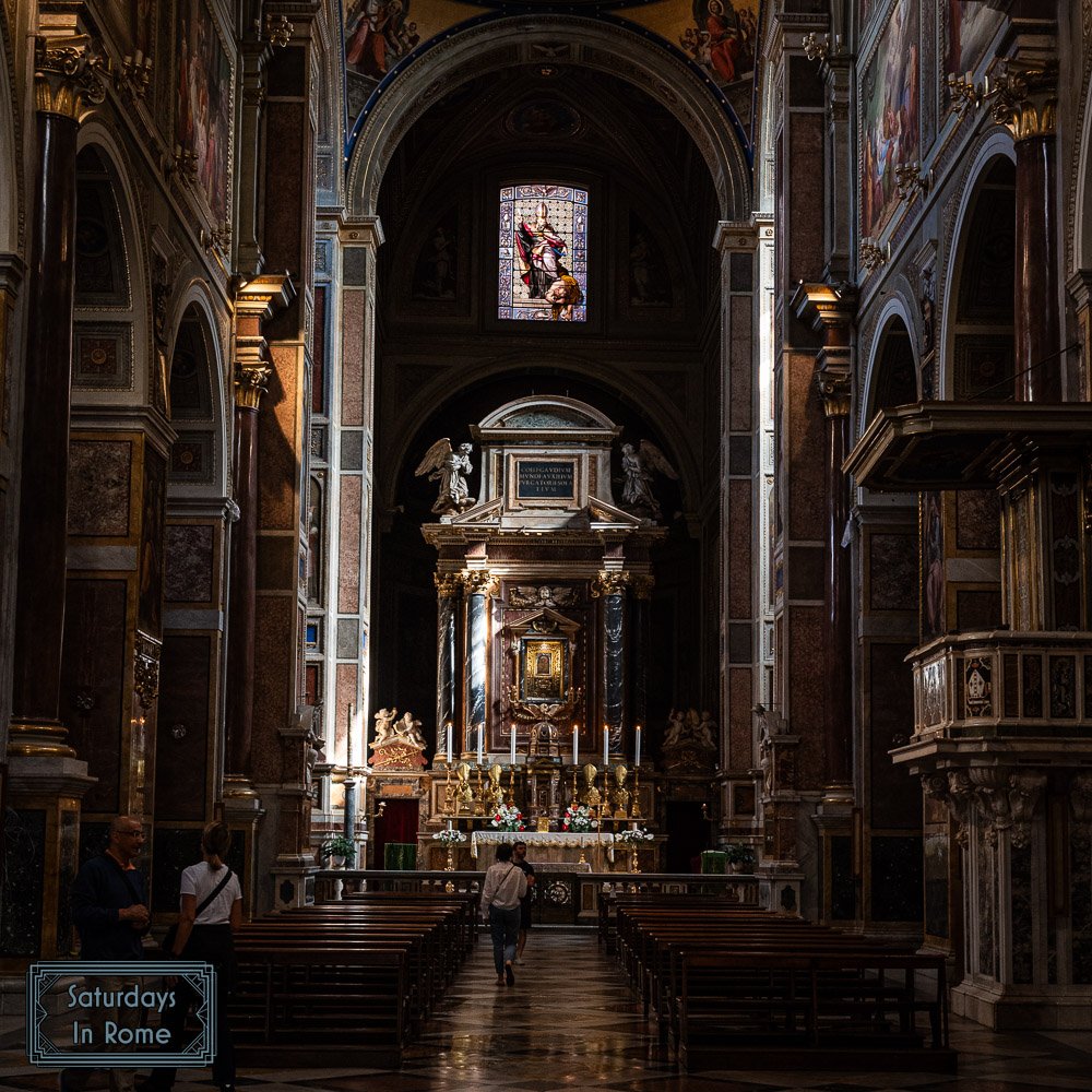 madonna di loreto (caravaggio) - The Nave