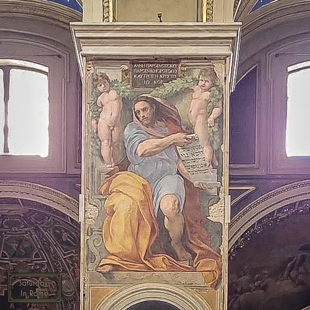 madonna di loreto (caravaggio) - Raphael's Prophet Isaiah