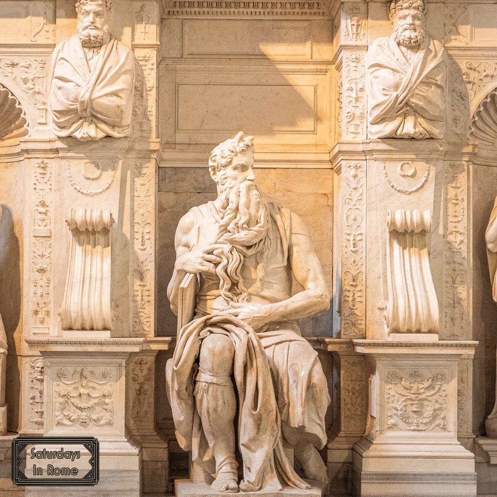Michelangelo's Moses - St. Peter in Chains Basilica
