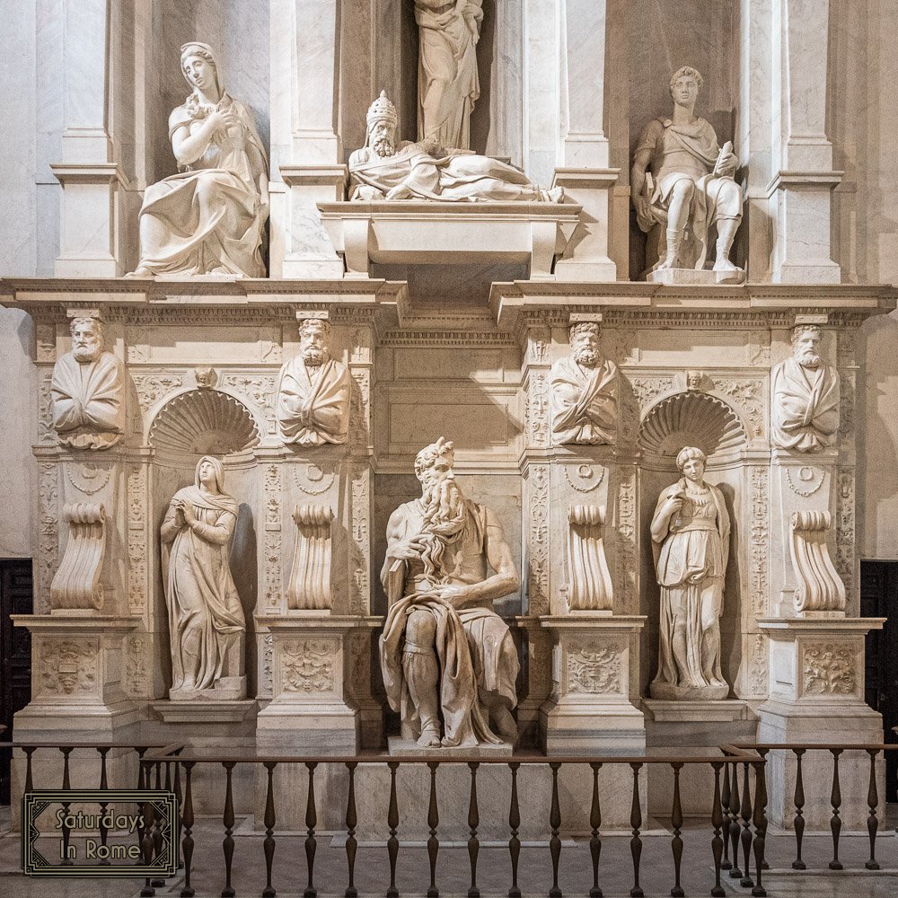Michelangelo's Moses - Pope Julius II