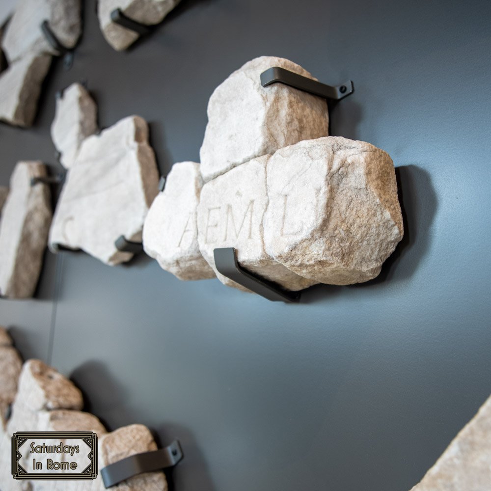 museo della forma urbis - wall fragments