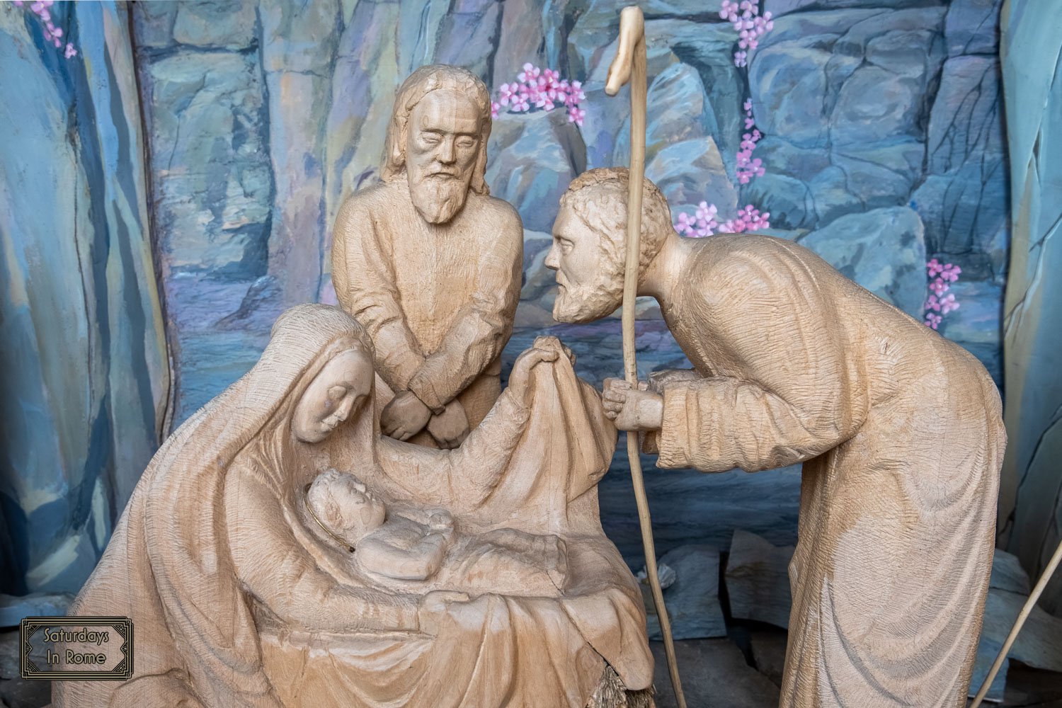 Nativity Scene At The Vatican - Different Materials