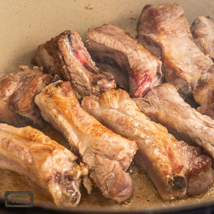 Neapolitan Ragu Recipe - Browning