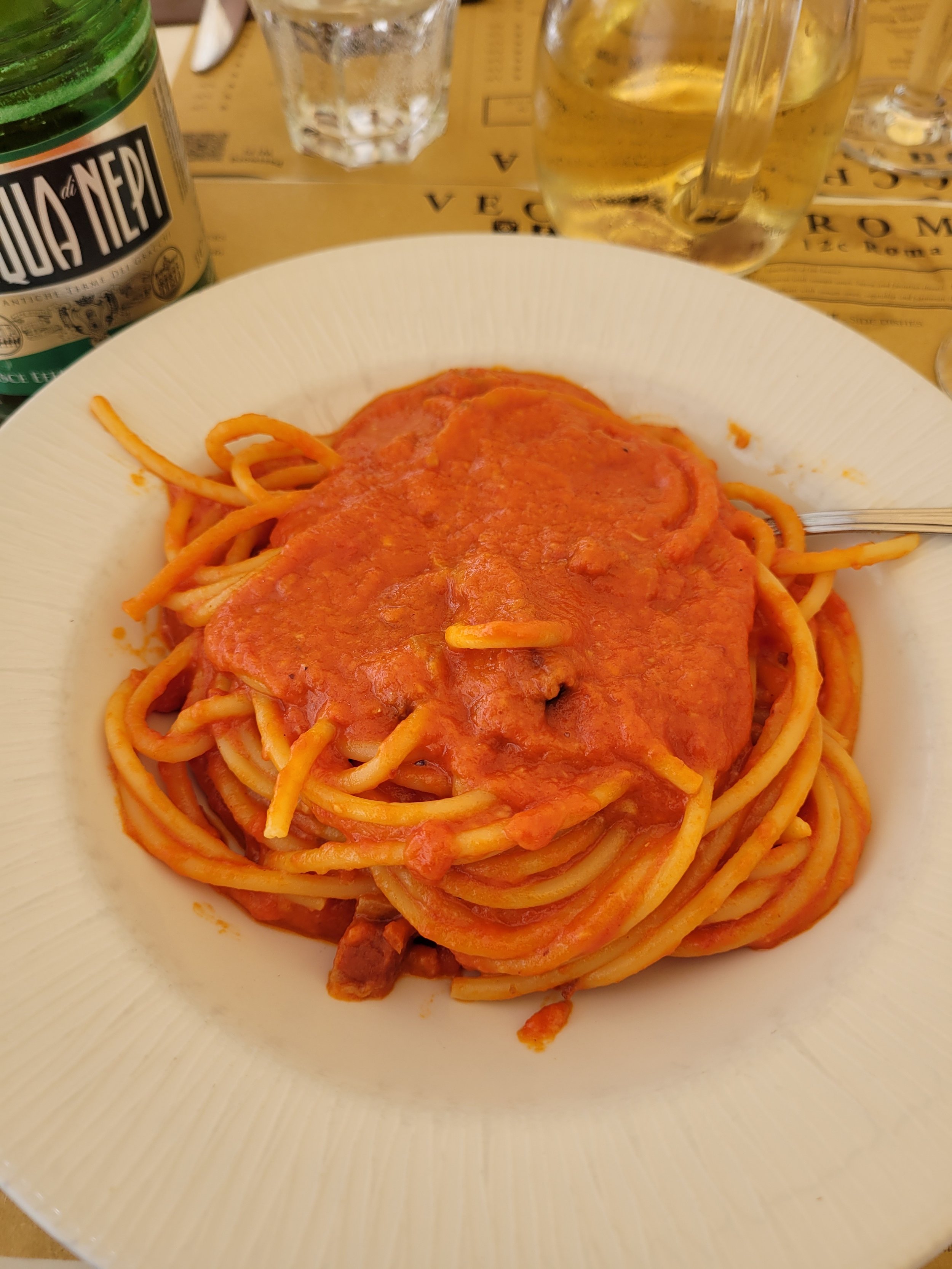 Pasta In Rome - Bucatini all’Amatriciana