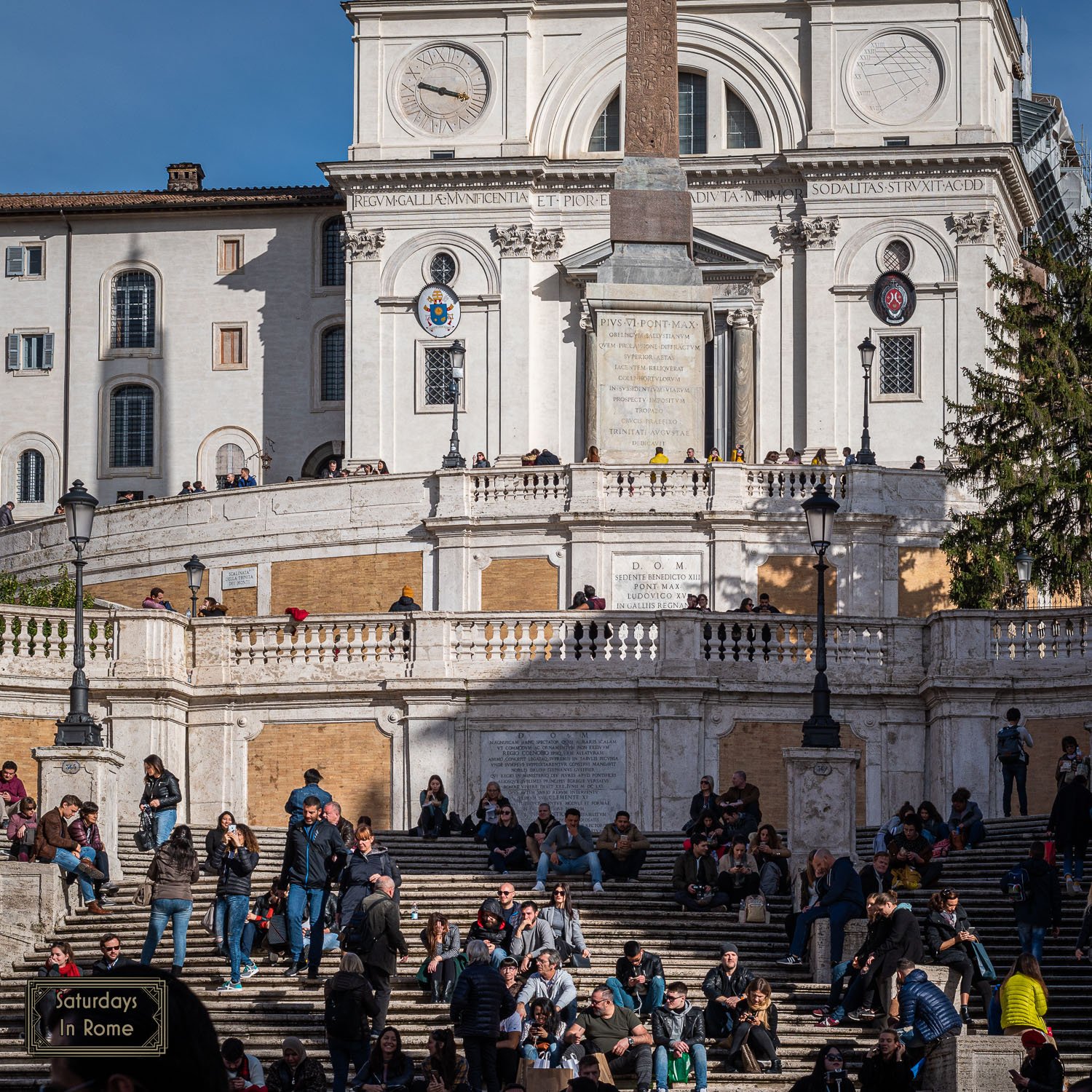 Piazza di Spagna Rome - In The Past